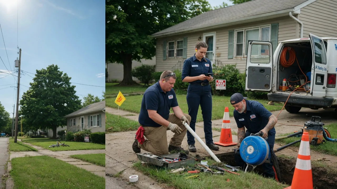 Sewer Line Repair in San Pierre, IN near me